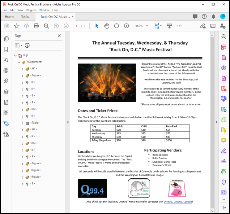 screenshot of a tagged pdf